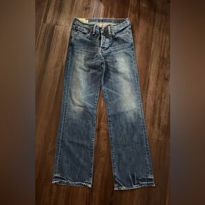 Abercrombie & Fitch 30 x 32 Men's Blue Jeans Slim fit button fly